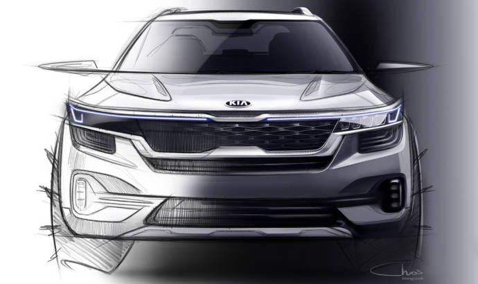 Kia revelead the first sketches of a new small SUV