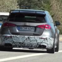 VIDEO: Mercedes-AMG A45 spied around the Nurburgring