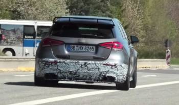VIDEO: Mercedes-AMG A45 spied around the Nurburgring