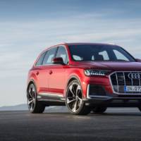 Audi unveiled the 2020 Q7 facelift