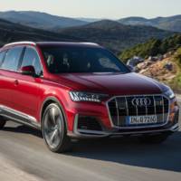 Audi unveiled the 2020 Q7 facelift