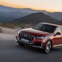 Audi unveiled the 2020 Q7 facelift