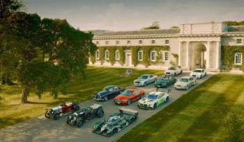 Bentley celebrates 100 years at Goodwood Festival of Speed