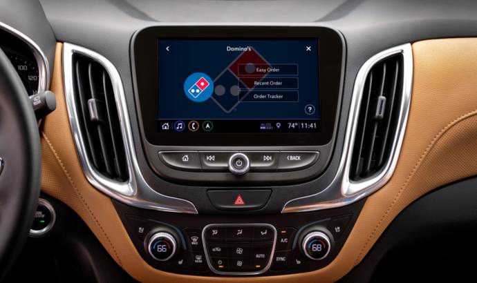 Chevrolet owners can order Domino pizza from their cars