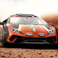 Lamborghini Huracan Sterrato is a one-off off-road supercar concept