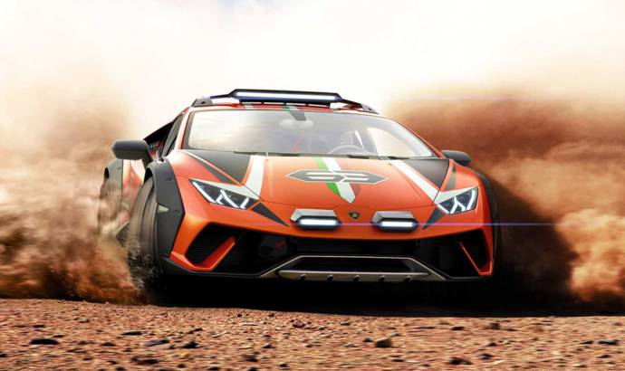 Lamborghini Huracan Sterrato is a one-off off-road supercar concept