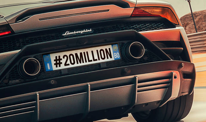 Lamborghini reached 20 million users on Instagram