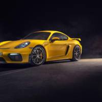 Porsche unveiled the 718 Cayman GT4 and 718 Spyder GT4