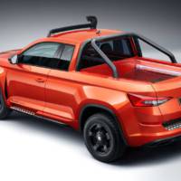 Skoda Mountiaq is a one-off pickup truck based on Kodiaq SUV