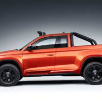 Skoda Mountiaq is a one-off pickup truck based on Kodiaq SUV