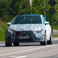 Video: Mercedes-AMG A45 spied again around the Nurburgring