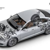 Audi A8 is available with predictive suspension