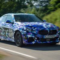 BMW has published new camouflage pictures with the 2020 2 Series Gran Coupe