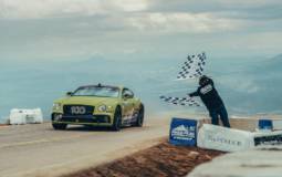 Bentley Continental GT sets a record on Pikes Peak
