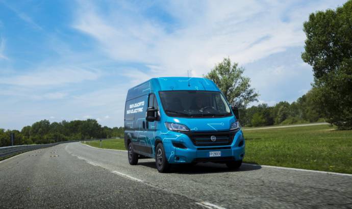 Fiat Ducato Electric showcased for the first time