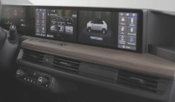Honda e electric model has 5 screens inside the cabin