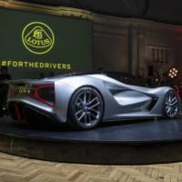 Lotus Evija was officially unveiled