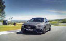 New Mercedes-Benz CLA45 AMG detailed