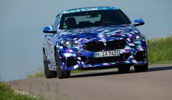 BMW has published new camouflage pictures with the 2020 2 Series Gran Coupe