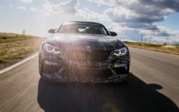 BMW teased a track version of the current M2 Competition