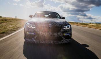 BMW teased a track version of the current M2 Competition