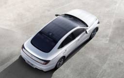 Hyundai is launching the first car with solar roof charging