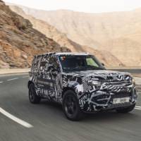 New pictures with the upcoming 2020 Land Rover Defender