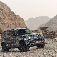 New pictures with the upcoming 2020 Land Rover Defender