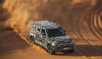 New pictures with the upcoming 2020 Land Rover Defender