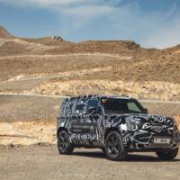 New pictures with the upcoming 2020 Land Rover Defender