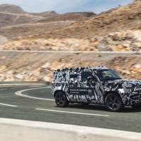 New pictures with the upcoming 2020 Land Rover Defender