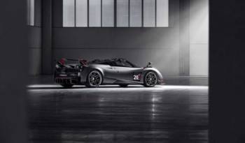 Pagani unveiled the Huayra Roadster BC