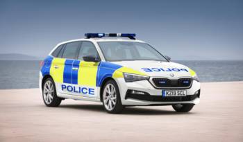 Skoda Scala available for police forces