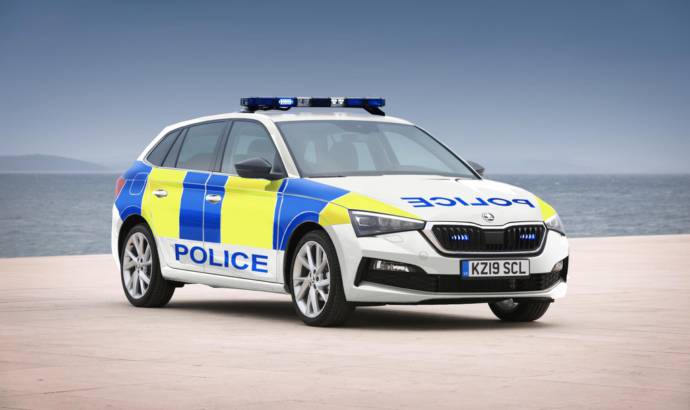 Skoda Scala available for police forces