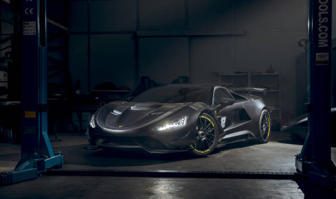 Tushek TS 900 H APEX is a Slovenian hypercar