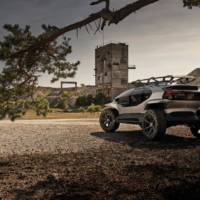 Audi unveiled the 2019 AI Trail quattro concept car