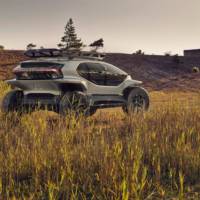 Audi unveiled the 2019 AI Trail quattro concept car