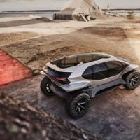 Audi unveiled the 2019 AI Trail quattro concept car