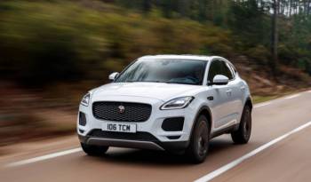 Jaguar E-Pace is now available in Checkered Flag trim