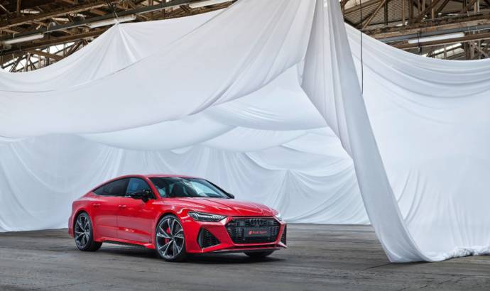 The 2020 Audi RS7 Sportback was unveiled in Frankfurt