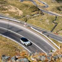The new Mini Cooper SE starts its career on the best road in the world