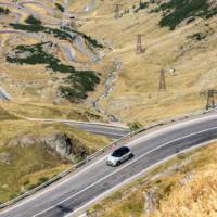 The new Mini Cooper SE starts its career on the best road in the world