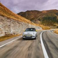 The new Mini Cooper SE starts its career on the best road in the world