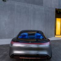 This is the 2019 Mercedes-Benz Vision EQS, the concept that previews an upcoming electric S-Class