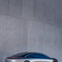 This is the 2019 Mercedes-Benz Vision EQS, the concept that previews an upcoming electric S-Class