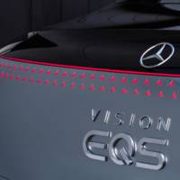 This is the 2019 Mercedes-Benz Vision EQS, the concept that previews an upcoming electric S-Class