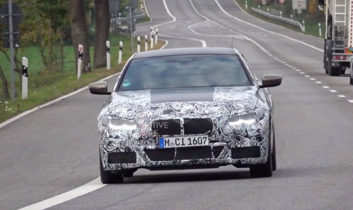 2020 BMW 4 Series Coupe spied around the Nurburgring