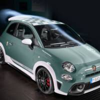 Abarth 695 70th Anniversario has 180 HP and manually adjustable spoiler