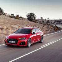 Audi RS4 Avant facelift has the same output but a more stylis exterior