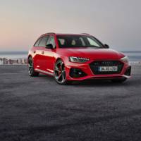 Audi RS4 Avant facelift has the same output but a more stylis exterior